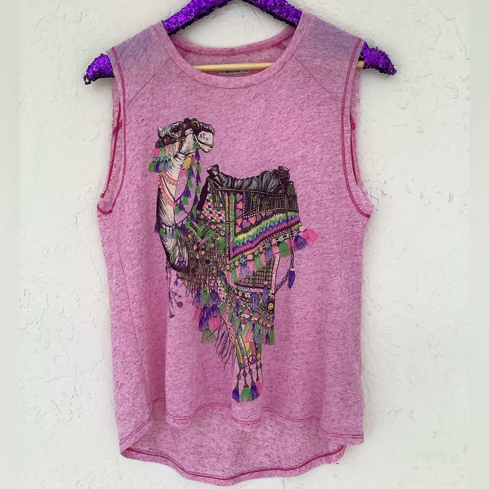 Lauren Moshi Camel Tee